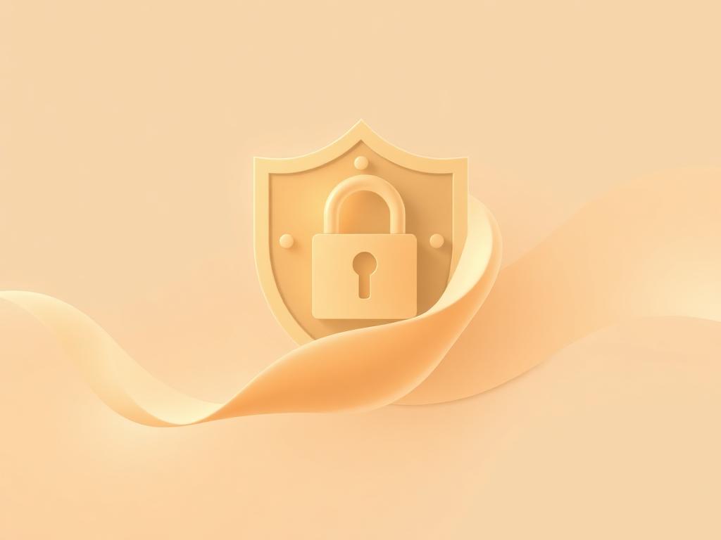 Abstract illustration of protection and trust
